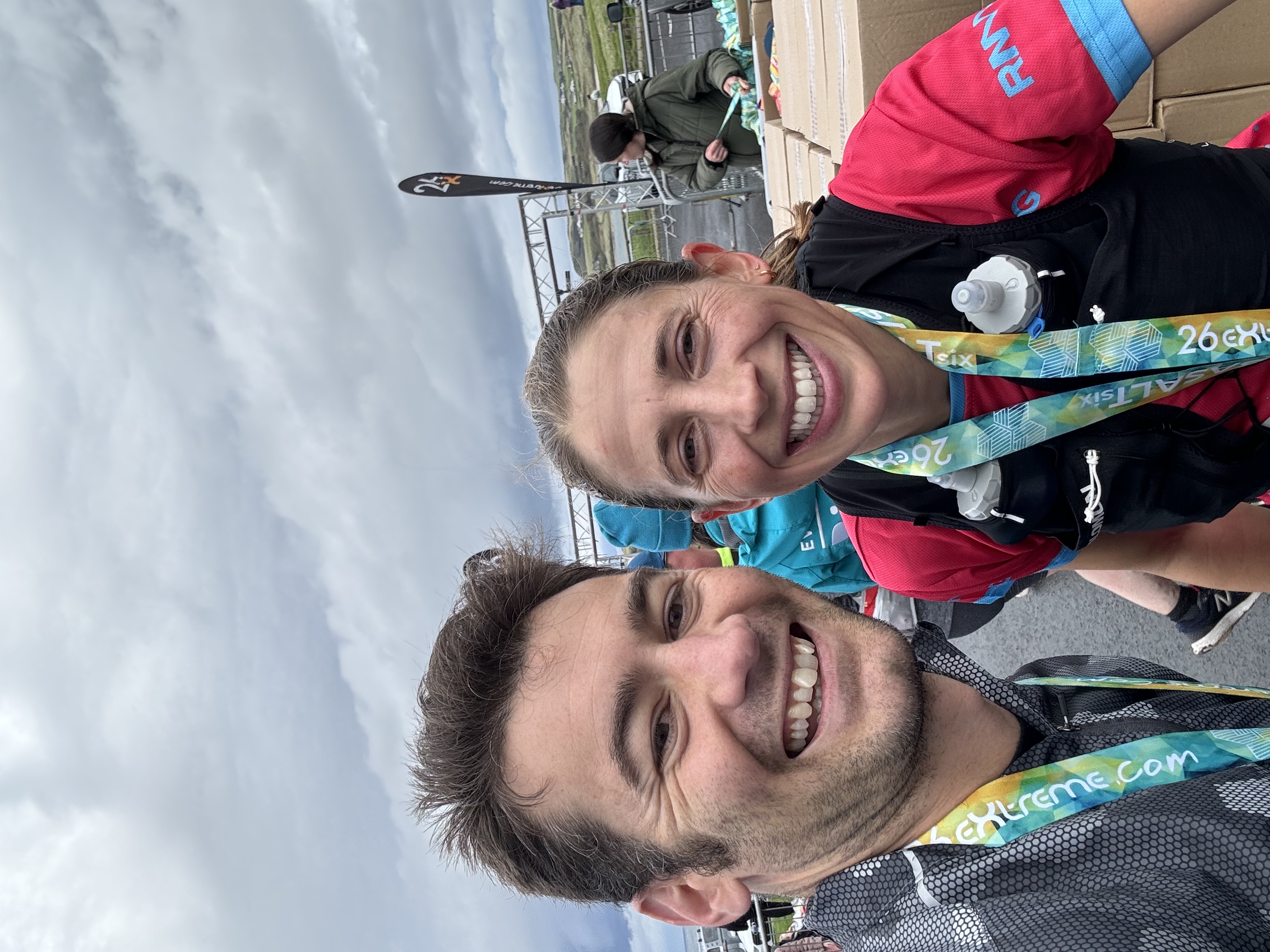 Nick Weston and coaching client Emma who improved her marathon times and now runs under 3 hours thanks to Nick’s fuelling strategy