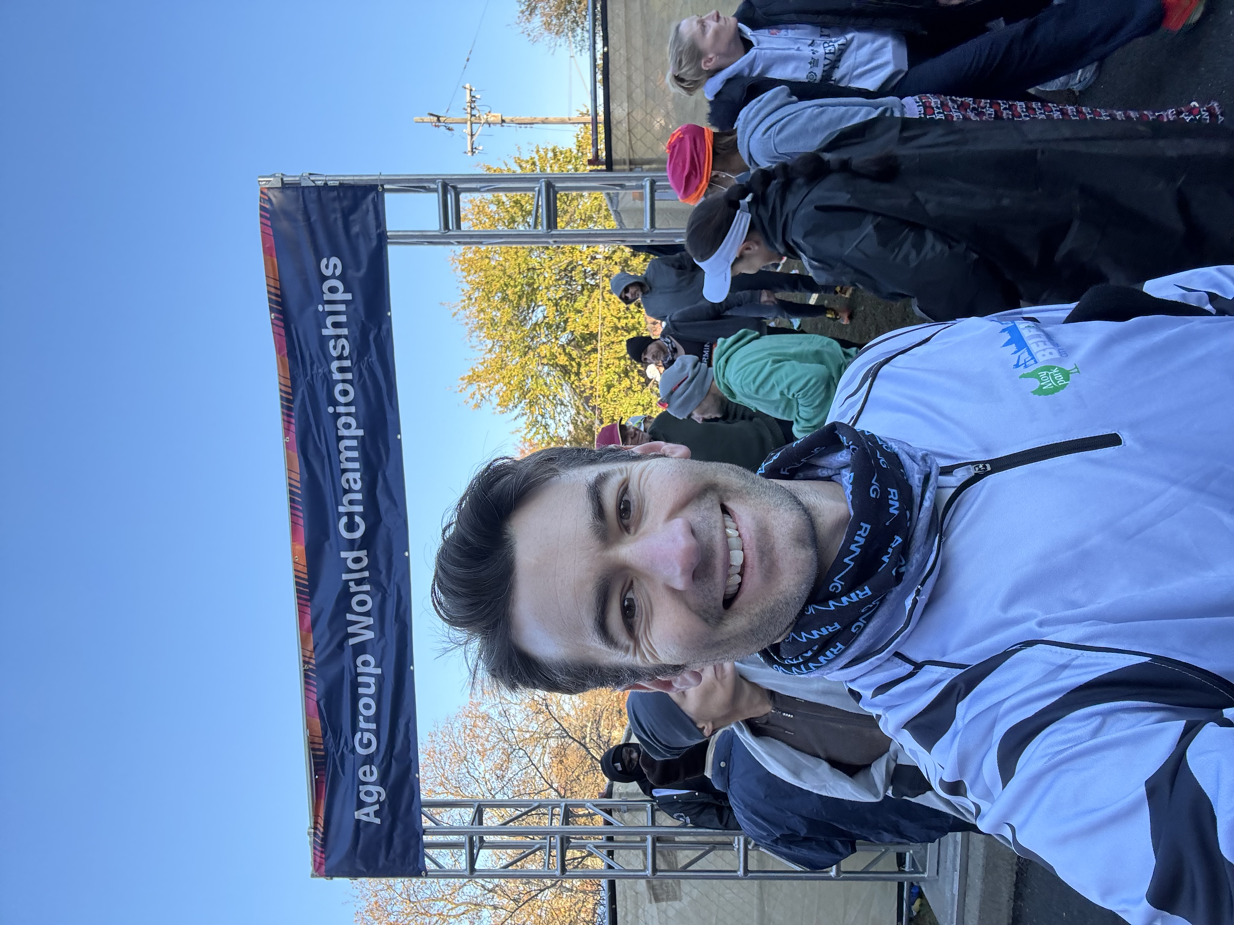 Nick Weston at the Age Group World Championships New York City Marathon 2025